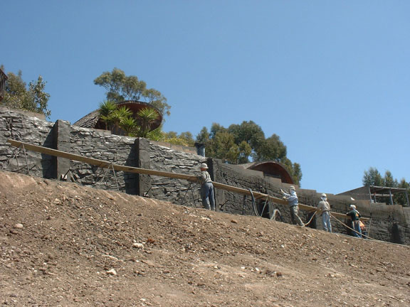 Applying Shotcrete