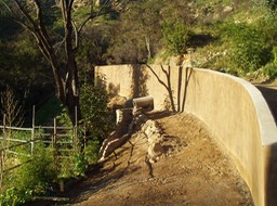 New Retaining Wall on Drilled Piers