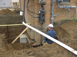 Underpinning of Existing Building with Concrete Haunches
